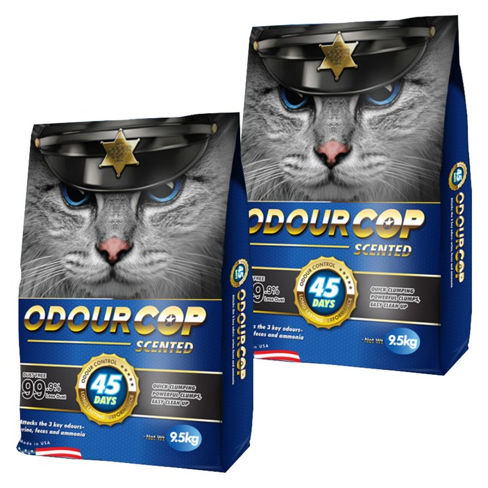 오더캅 씬티드 벤토나이트 고양이 모래