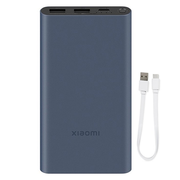 샤오미 고속 대용량 초고속 충전 휴대용 보조배터리 10000mAh 7세대 22.5W C타입