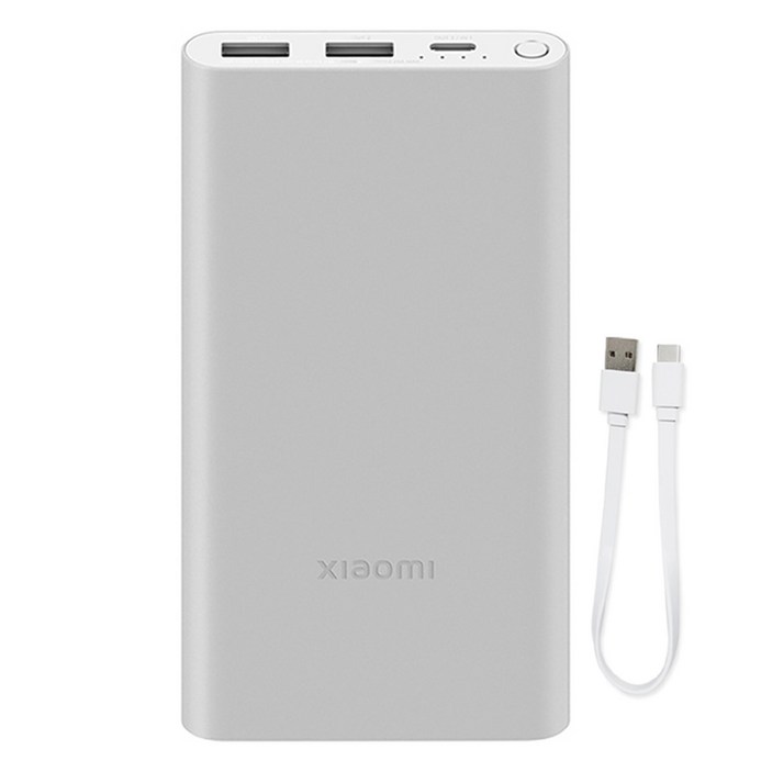 샤오미 고속 대용량 초고속 충전 휴대용 보조배터리 10000mAh 7세대 22.5W C타입