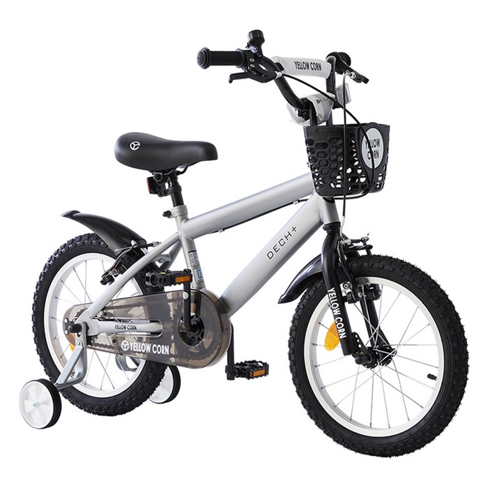 옐로우콘 아동용 데크 Plus 네발 보조 바퀴 자전거 45.7cm