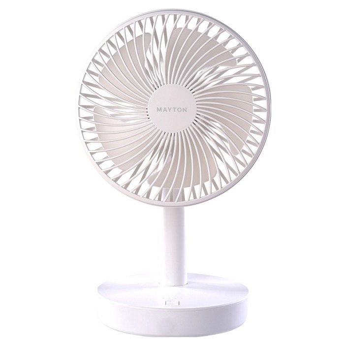 메이튼 에어사인 BLDC 무선 탁상용 선풍기, MT83249, 화이트