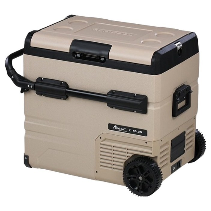 알피쿨 휴대용 이동식 차량용 캠핑냉장고 Xpro55, 56L, 샌드베이지