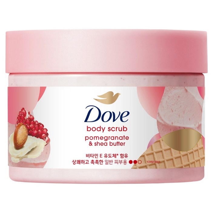 도브 바디 스크럽 석류 앤드 시어버터