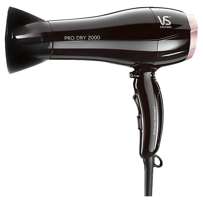 비달사순 파워 드라이어 VSD120K 2000W, 블랙  로즈