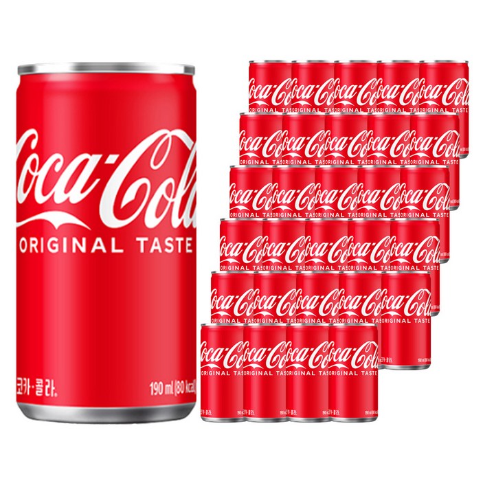 코카콜라 오리지널, 190ml, 30개
