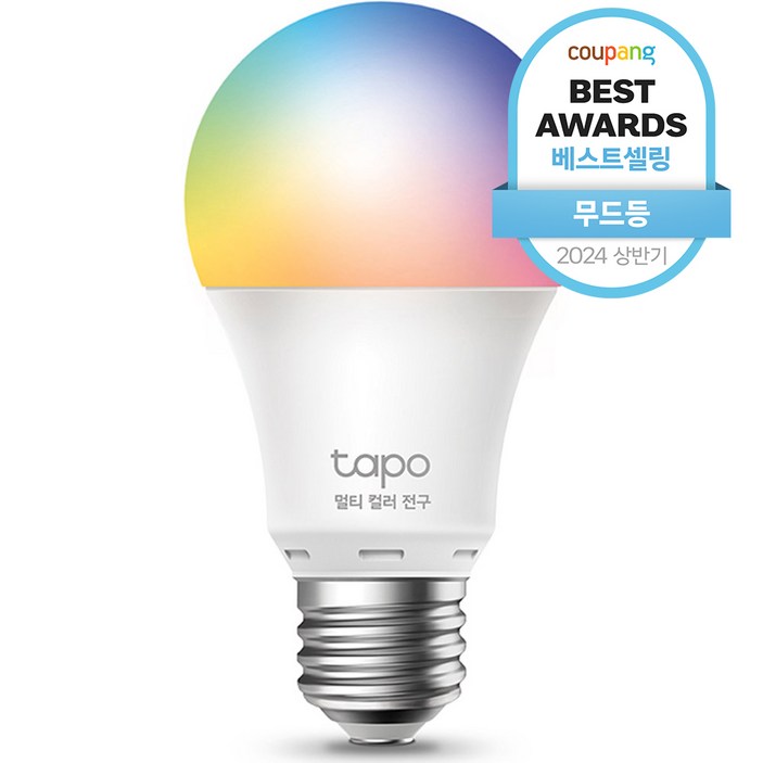 티피링크 스마트 WiFi 조광 전구 Tapo L530E