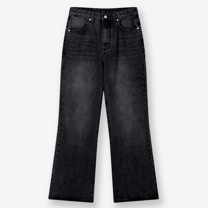 제이에이치스타일 남성용 플레어 와이드 부츠컷 데님팬츠 DPROK612