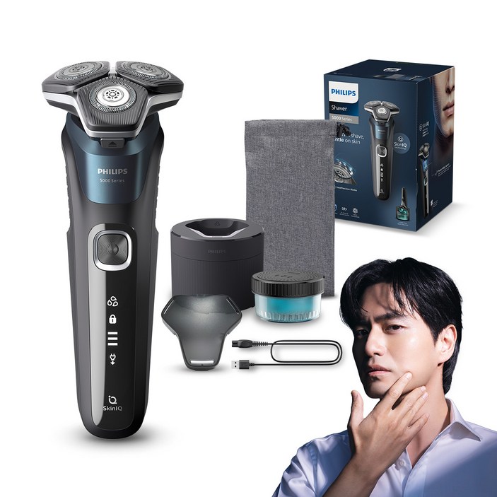 필립스 SkinIQ 5000 시리즈 전기면도기 필립스 SkinIQ 5000 시리즈 전기면도기