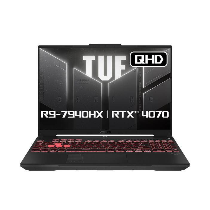 에이수스 2024 TUF 게이밍 A16 라이젠9 라이젠 7000 시리즈 지포스 RTX 4070 FA607PIQT084 에이수스 2024 TUF 게이밍 A16 라이젠9 라이젠 7000 시리즈 지포스 RTX 4070 FA607PIQT084