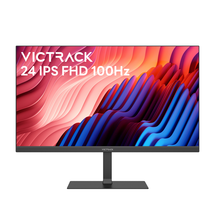 빅트랙 60.45cm FHD IPS 100Hz 평면 모니터 블랙, 60.45cm, 24FM10001(일반)