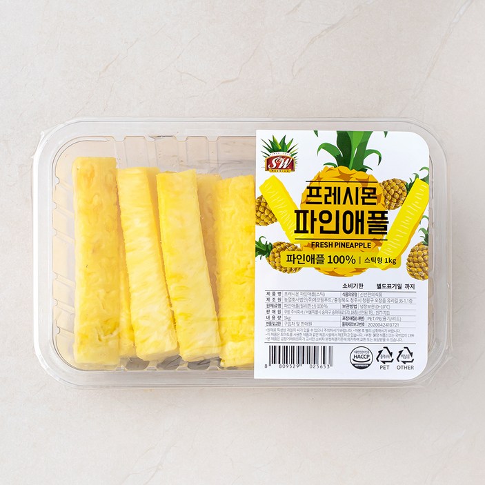 로켓프레시 프레시몬 컷팅 파인애플 스틱
