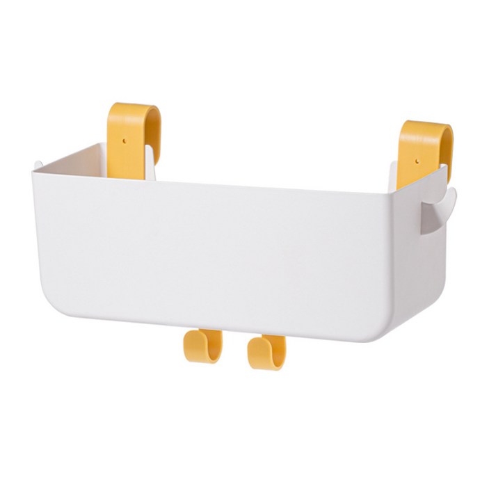 심플리아 침대 걸이 수납 다용도 정리함 바구니, 화이트, 1개