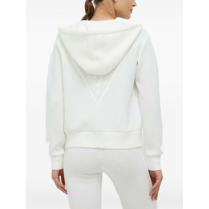 게스 로고 프린트 후디