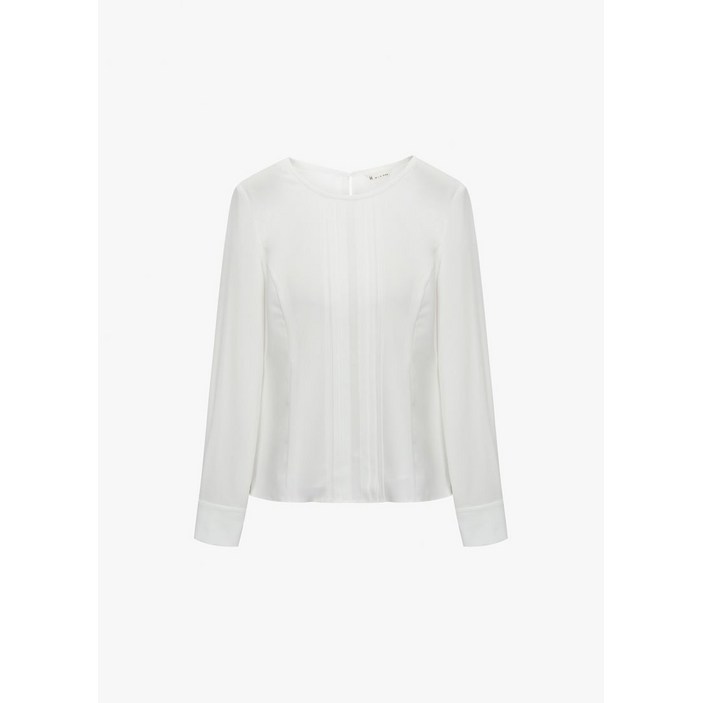 잇미샤 핀턱 라운드 블라우스 ITP1BBL500 1647156