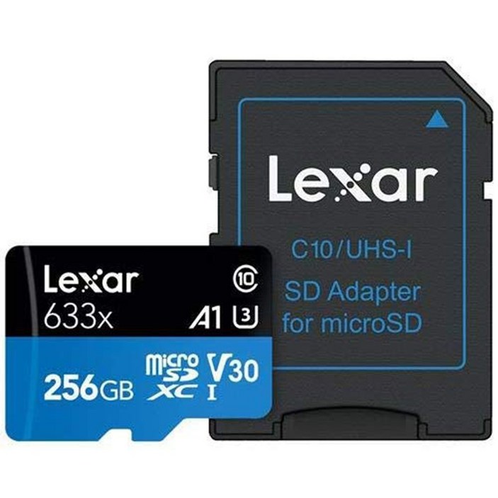 렉사 microSDXC 633x V30 UHS-I A1 U3