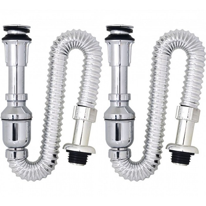 진영 국산 세면대 일체형 트랩 1+1, 1세트