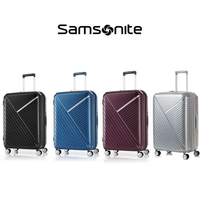 쌤소나이트 캐리어/25인치/화물용캐리어/경량/TSA/확장가능/블랙/블루/와인/실버