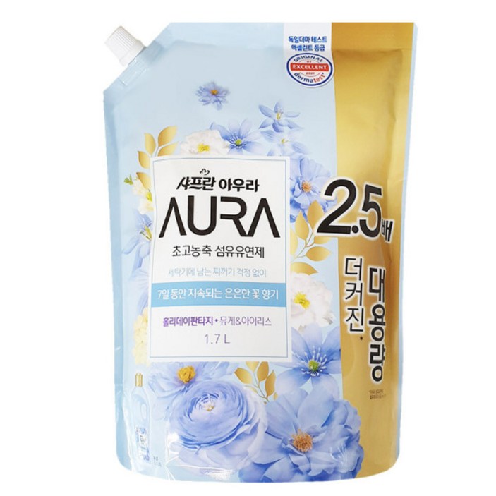 샤프란 아우라 홀리데이 리필 17L x 3개 441448