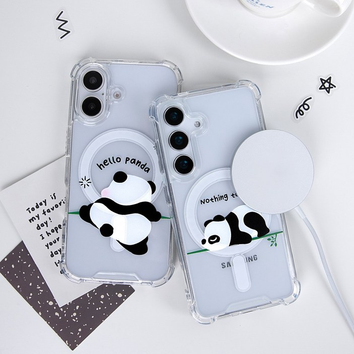 레이지 팬더 맥세이프 마그네틱 에어룸 변색방지 폰케이스