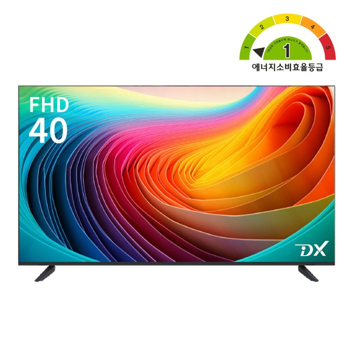 디엑스 1등급 101cm 선명한 Full HD LED TV 모니터 D400XFHD, 100cm(40인치), D400XFHD, 벽걸이형, 방문설치