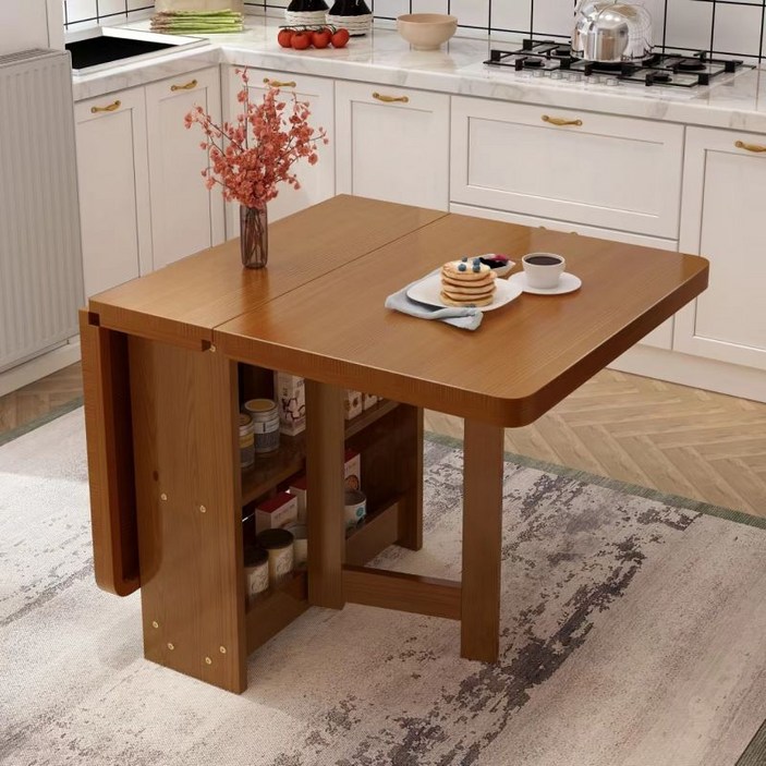 지온닉스 고품질 모던한 확장형식탁 접이식 테이블 원목테이블 탁자 식탁테이블 4인용식탁 6인용원목식탁 거실식탁 다이닝테이블 공간성테이블