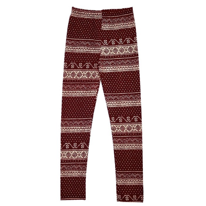 특가 노르딕 눈꽃 니트 레깅스