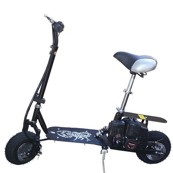 엔진 킥보드 인싸 스쿠터 바이크 장거리 출퇴근 2행정 프레임 52CC 소형가솔린스쿠터