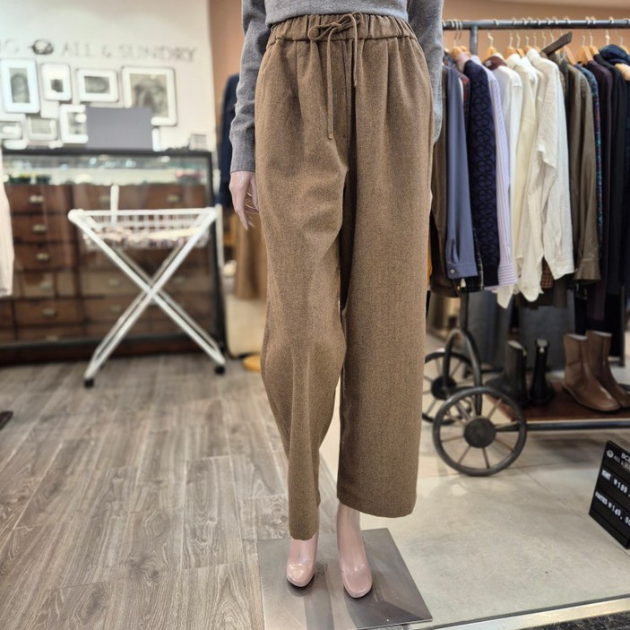 BCBG [올앤선드리] 헤링본 스트링  바지_ A5W9P309 74