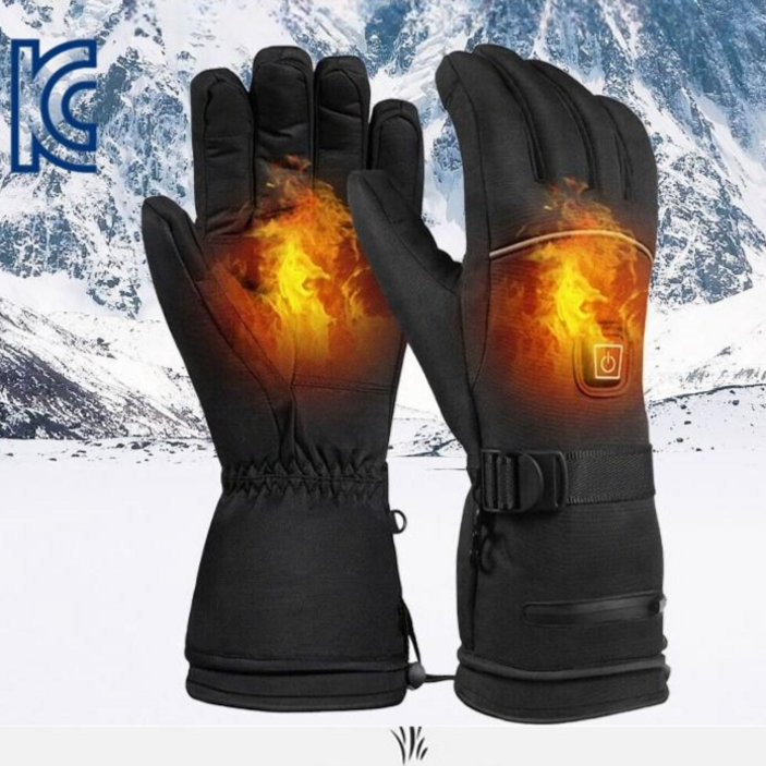 KC 인증 오토바이 열선장갑 방수 발열장갑 온열 방한장갑 캠핑 낚시 장갑 기모 아웃도어 장갑 물세탁가능