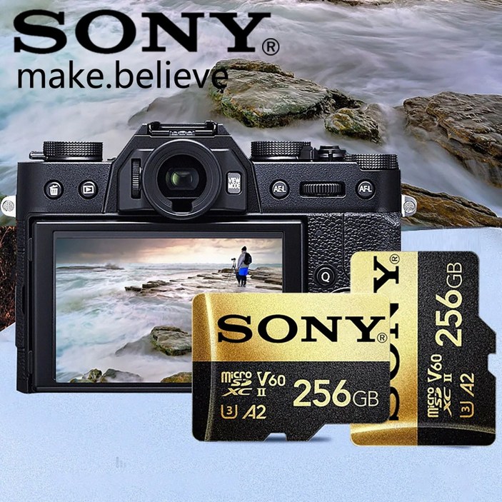 소니 SD 마이크로 메모리 카드 1TB 512GB SONY, 1개