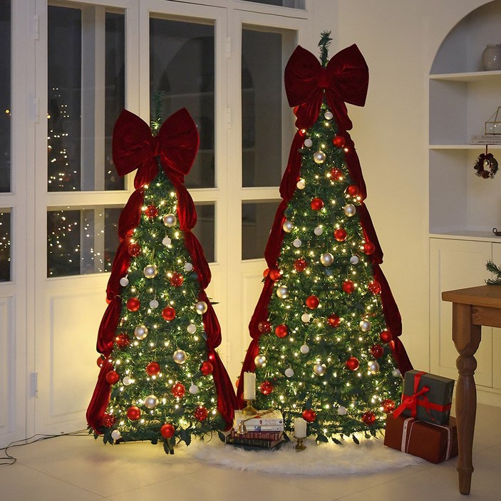 루시아이 시그니처 리본 원터치 트리 2size