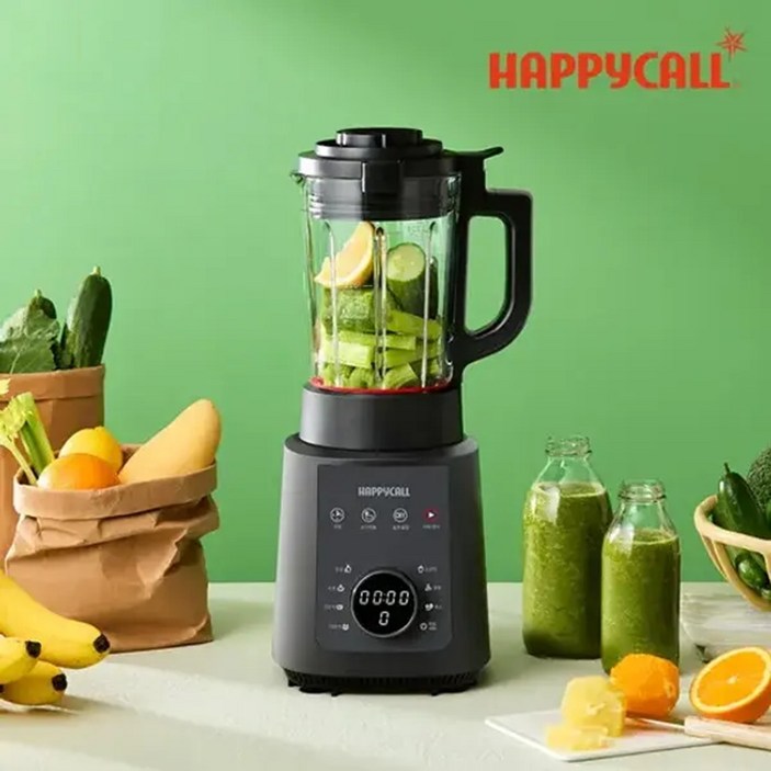 해피콜 올인원 사계절 초고속 블렌더 (블렌더+두유 죽제조기) HDBL-HAA1GR
