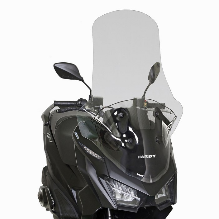 하디 SYM VSX125 88cm 롱 윈드스크린 클리어 브라켓타입, 1개 하디 SYM VSX125 88cm 롱 윈드스크린 클리어 브라켓타입, 1개