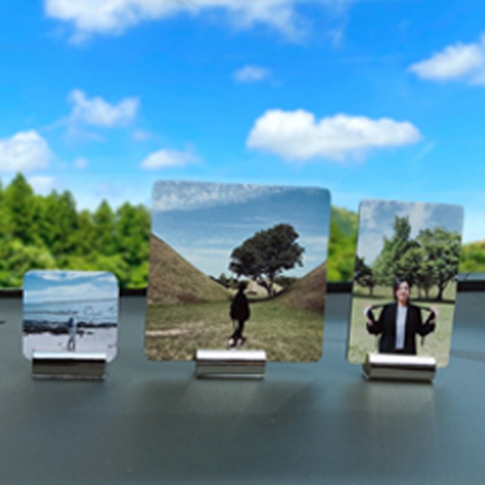 인디포토 차량용 포토 대쉬보드액자8.6*5.4cm(중) 자동차용품