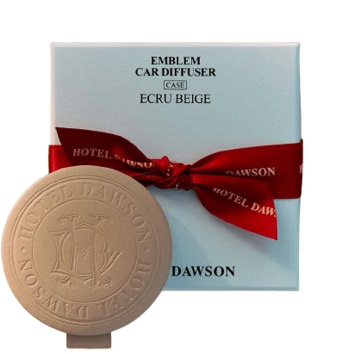 호텔도슨 고급 프리미엄 차량용 방향제 향 3종 택 1, 베이지 케이스+룸넘버 792 (그린 시트러스향), 1개