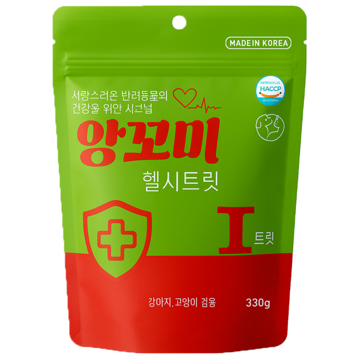 앙꼬미 헬씨트릿 강아지 고양이 겸용 영양제 I트릿 330g