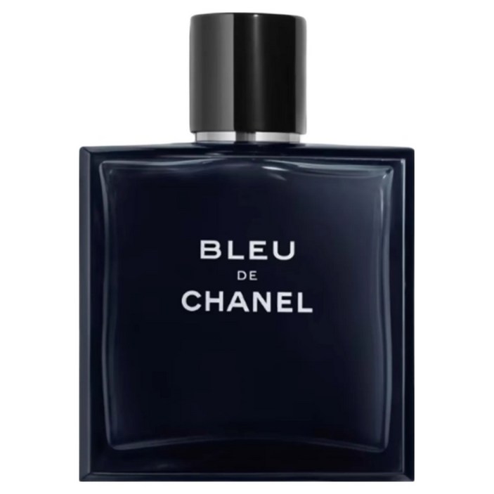 샤넬 블루 드 오 드 뚜왈렛 (EDT) - 상징적인 우디 향, 따뜻한 앰버 잔향이 매력적인 남성 향수, 1개, 100ml