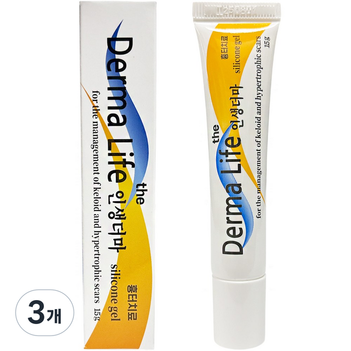 인생더마 켈로이드성 오래된 흉터 연고 겔타입 의료기기 15g, 3개