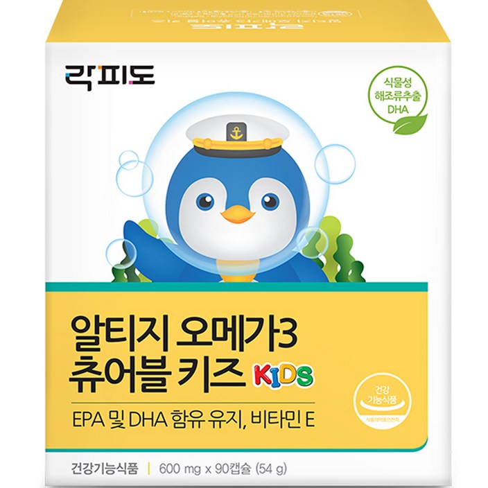 락피도 알티지 오메가3 츄어블 키즈 락피도 알티지 오메가3 츄어블 키즈