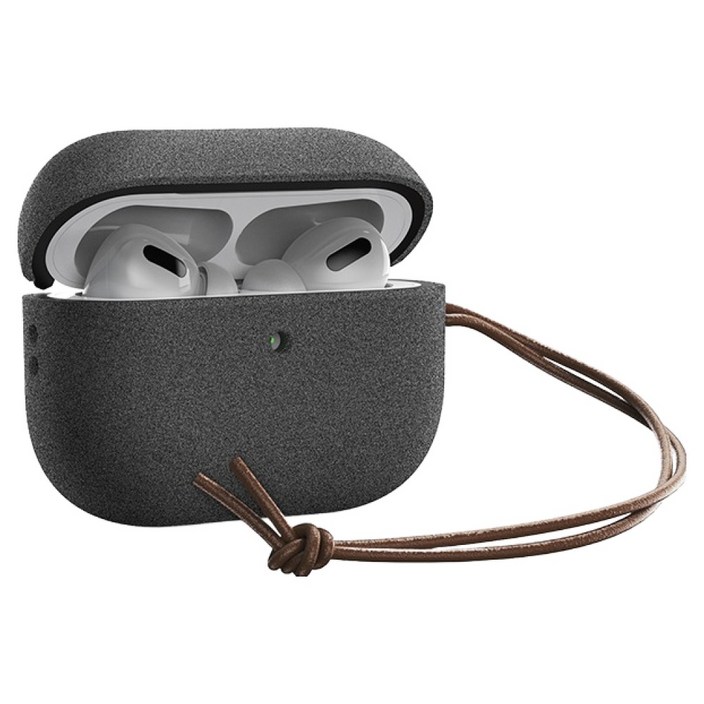 베루스 에어팟 프로3 모던 하드 범퍼 스트랩 케이스, 샌드스톤, 1개, 단일상품