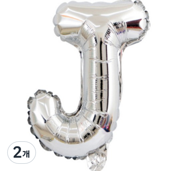팡파티 레터링 알파벳 풍선 J 40cm