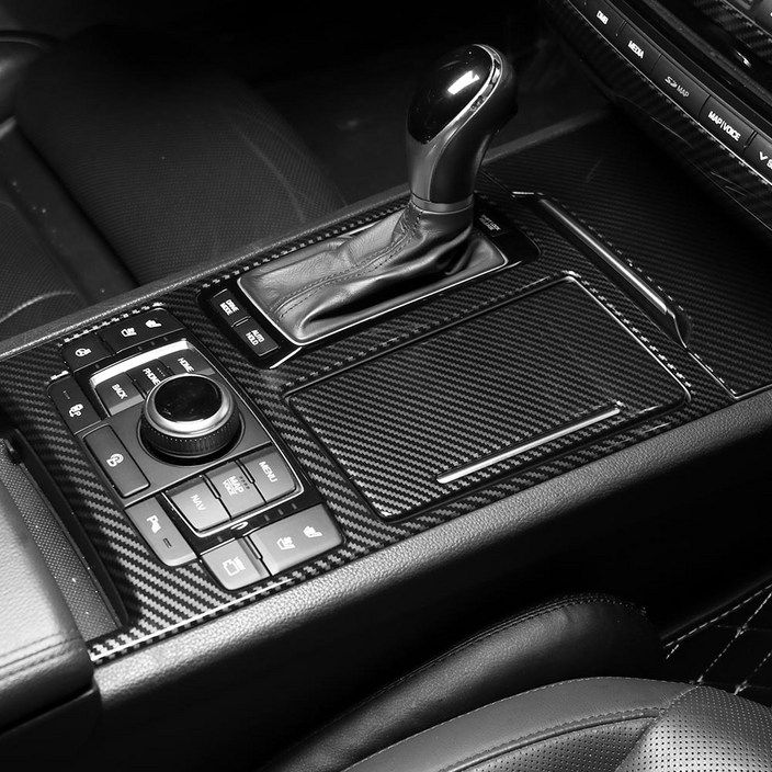 유투카 호환 G80 DH 스포츠 튜닝 기어패널 커버 카본 우드 몰딩 실내 튜닝 용품