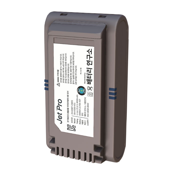 삼성 제트 무선 청소기 배터리 팩 VCA-SBT90라인 국내제작 호환용 보증기간 1년, 대용량