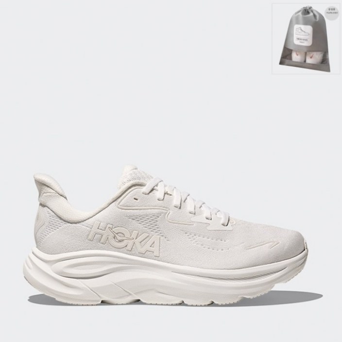 호카 남성 여성 클리프톤 10 가벼운 운동화 남자 러닝화 1162030 (증정품 수납백)