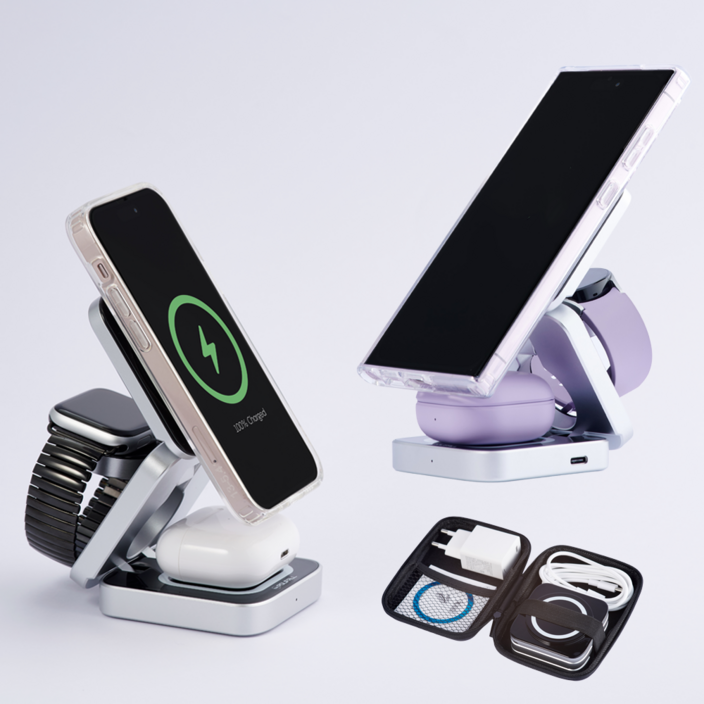 폴리폴 갤럭시 3in1 맥세이프 무선충전기 워치8 z플립7 폴드7