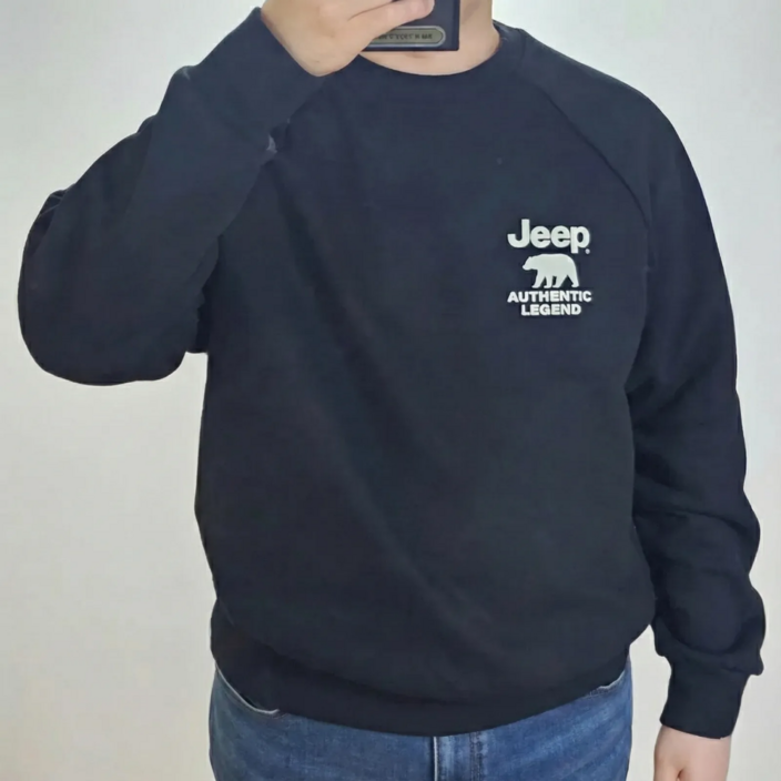 지프 기모 어센틱 레전드 나그랑 맨투맨