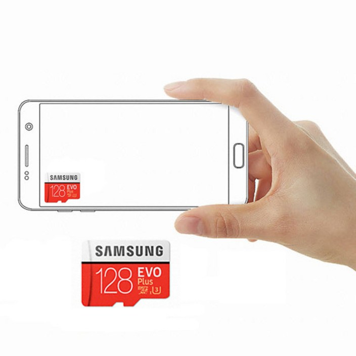 EVOplus-128G 액션캠 LG V40/V50/디카 마이크로 SD