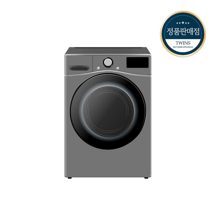 LG 트롬 실버 건조기 19kg(RH19VTAN)