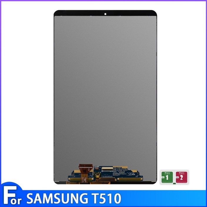 원래 삼성 갤럭시 탭 10.1(2019) T510 SM-T510 T510N LCD 디스플레이 터치 스크린 어셈블리 T515 9