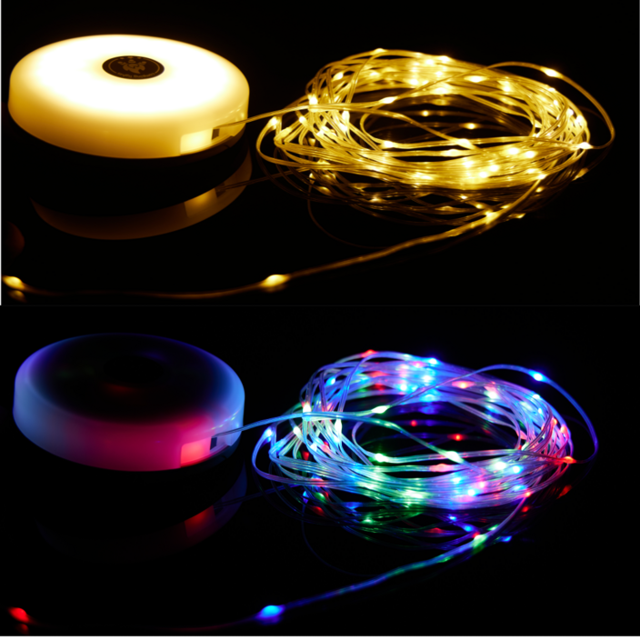 호잉 LED 캠핑랜턴 줄조명 릴랜턴 일체형 알전구 텐트 조명 충전식 led 줄조명, 1개